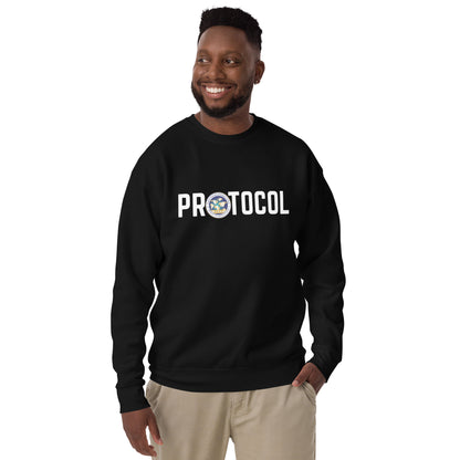 Protocol black Unisex Premium Sweatshirt