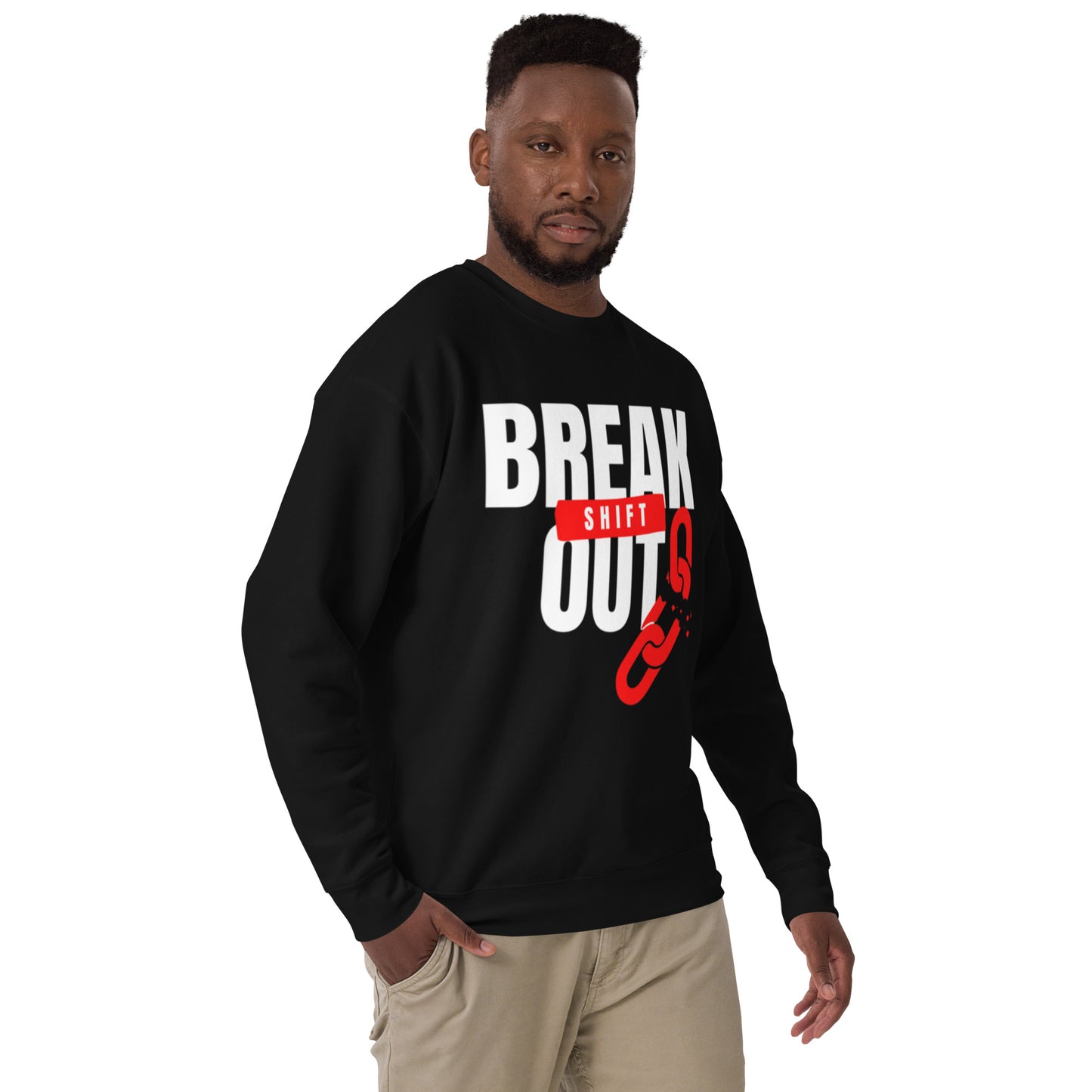 BREAKOUT Unisex Premium Sweatshirt