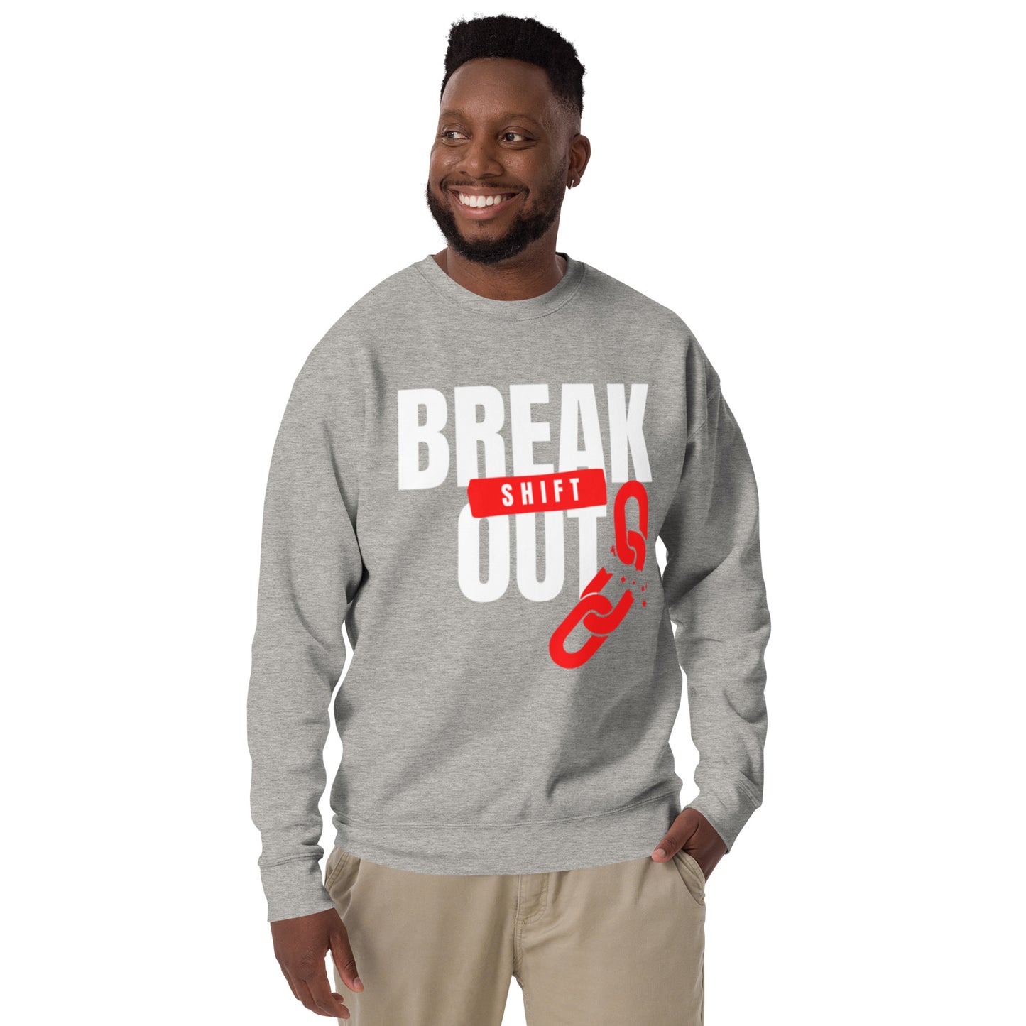 BREAKOUT Unisex Premium Sweatshirt