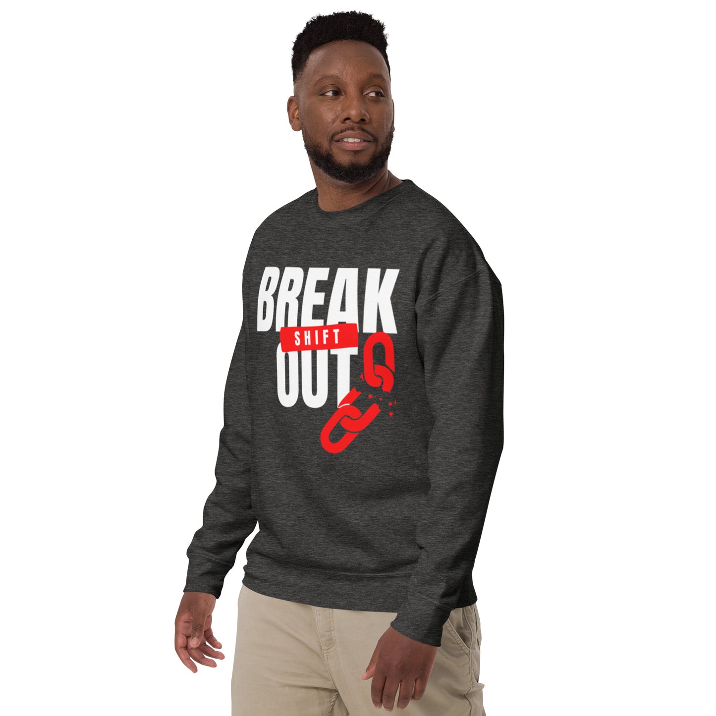 BREAKOUT Unisex Premium Sweatshirt