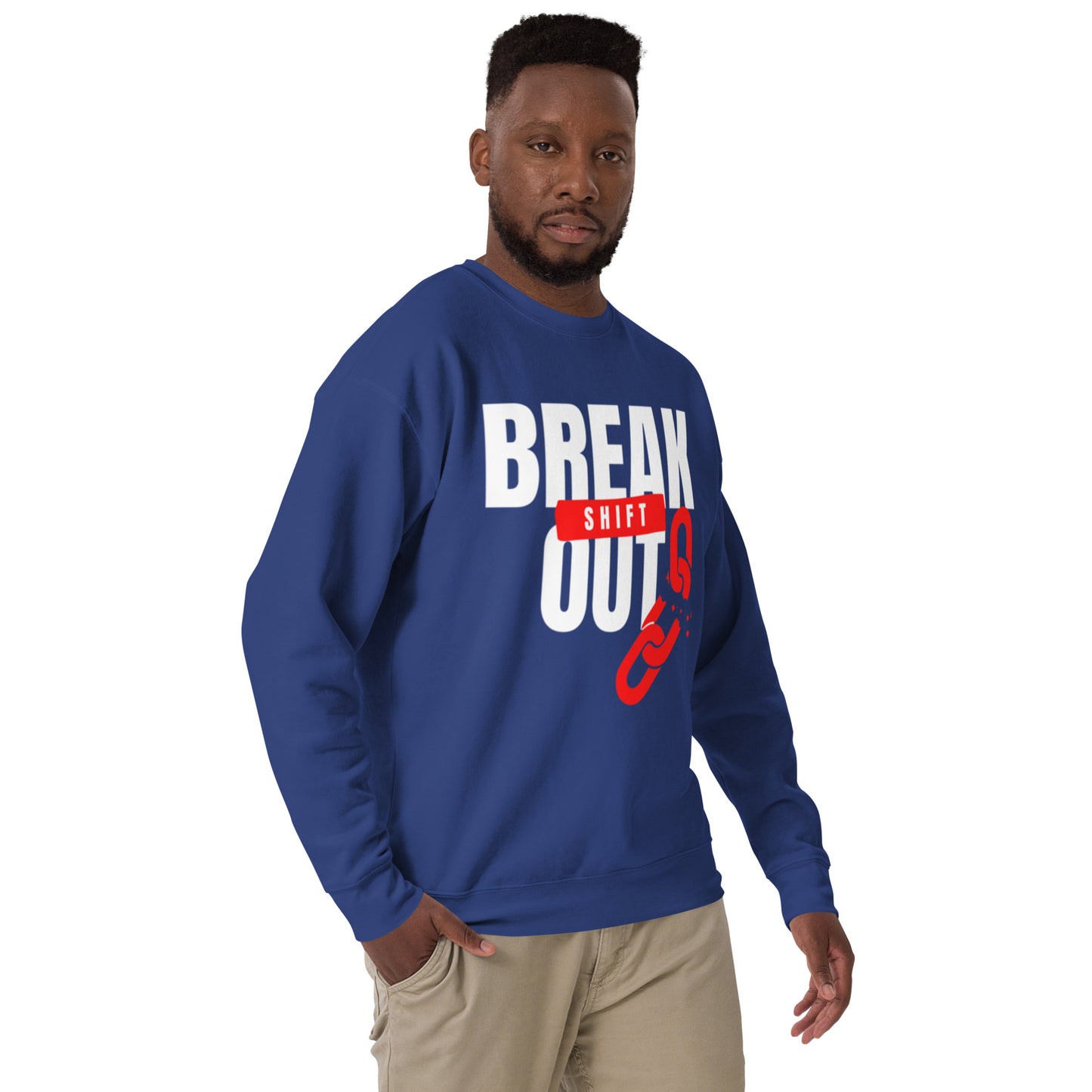 BREAKOUT Unisex Premium Sweatshirt