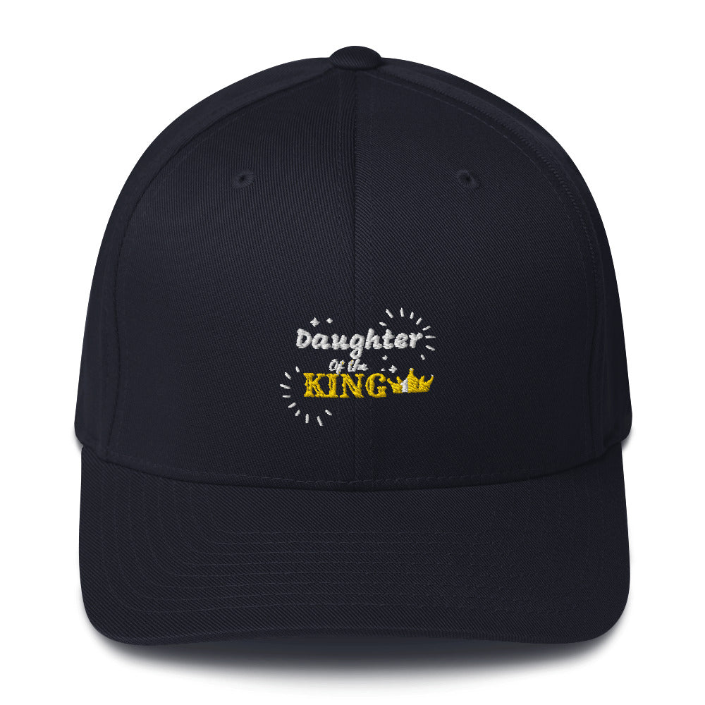 DAUGHTER OF THE KING Structured Twill Cap (Embroidery)