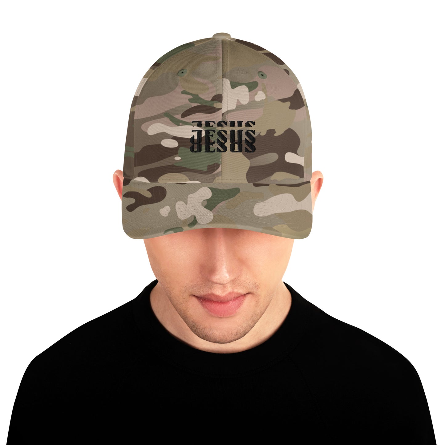 JESUS Structured Twill Cap (Embroidery)