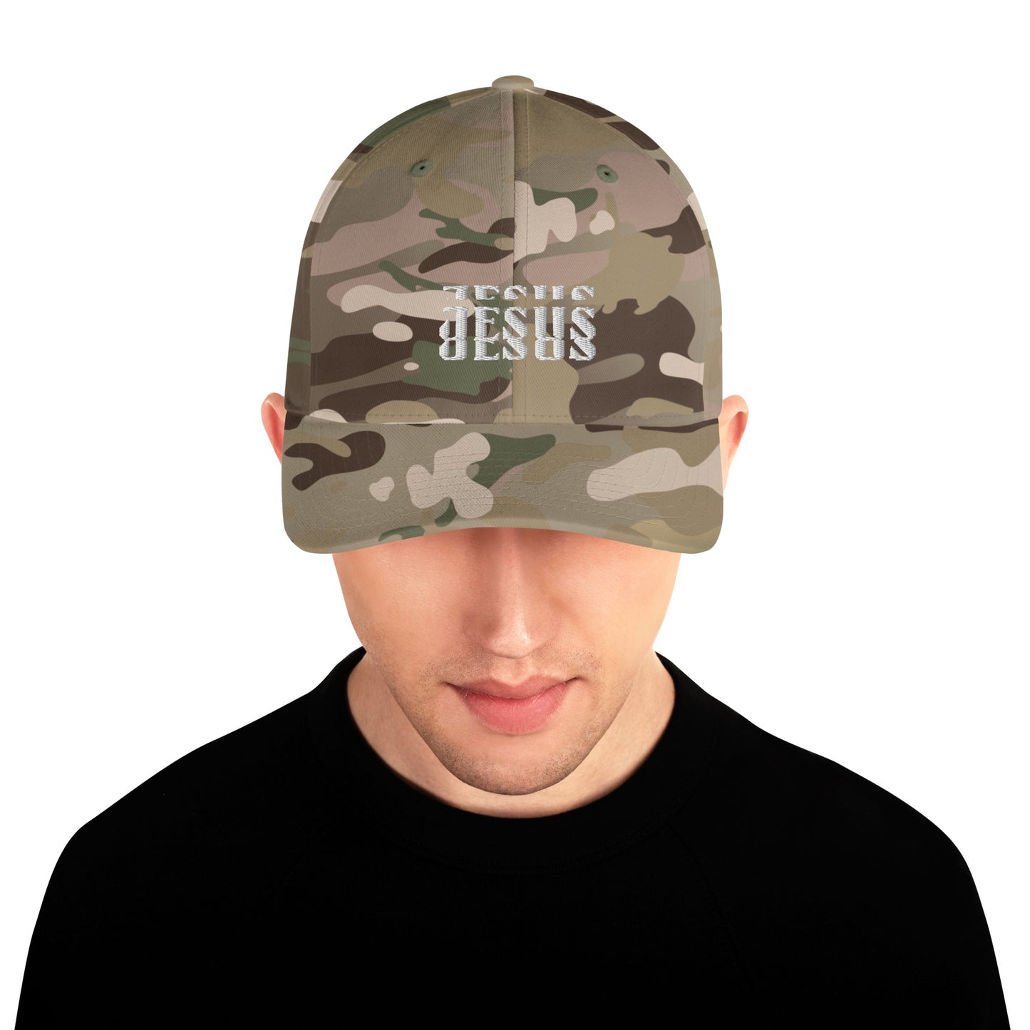 JESUS Structured Twill Cap (Embroidery)