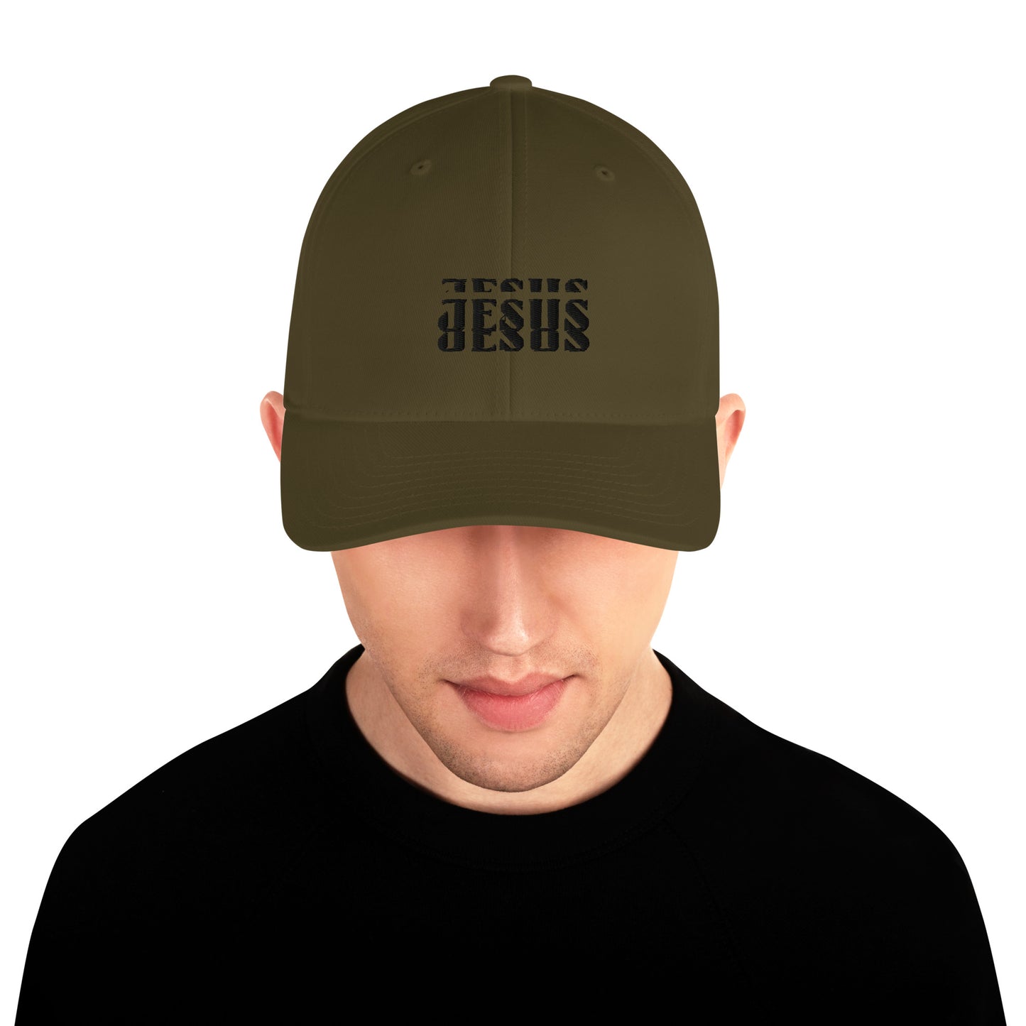 JESUS Structured Twill Cap (Embroidery)