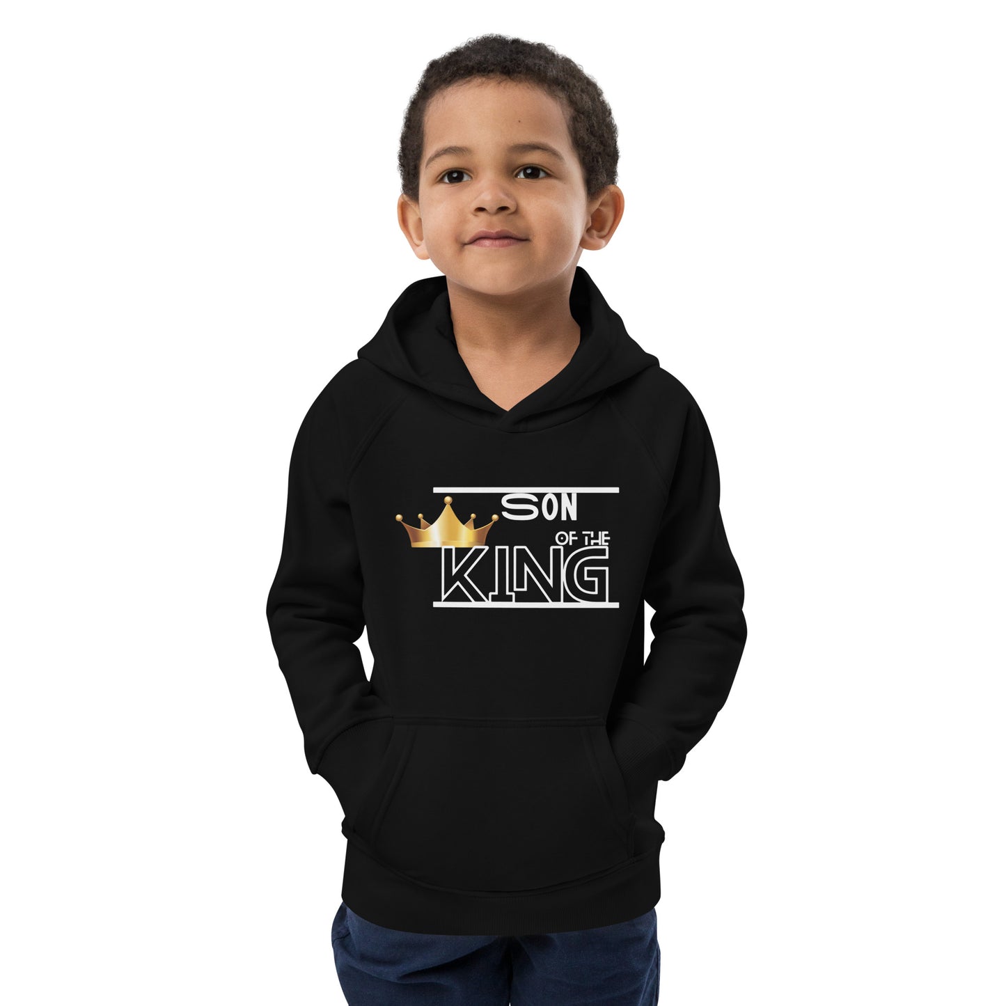 SON OF THE KING  Kids eco hoodie