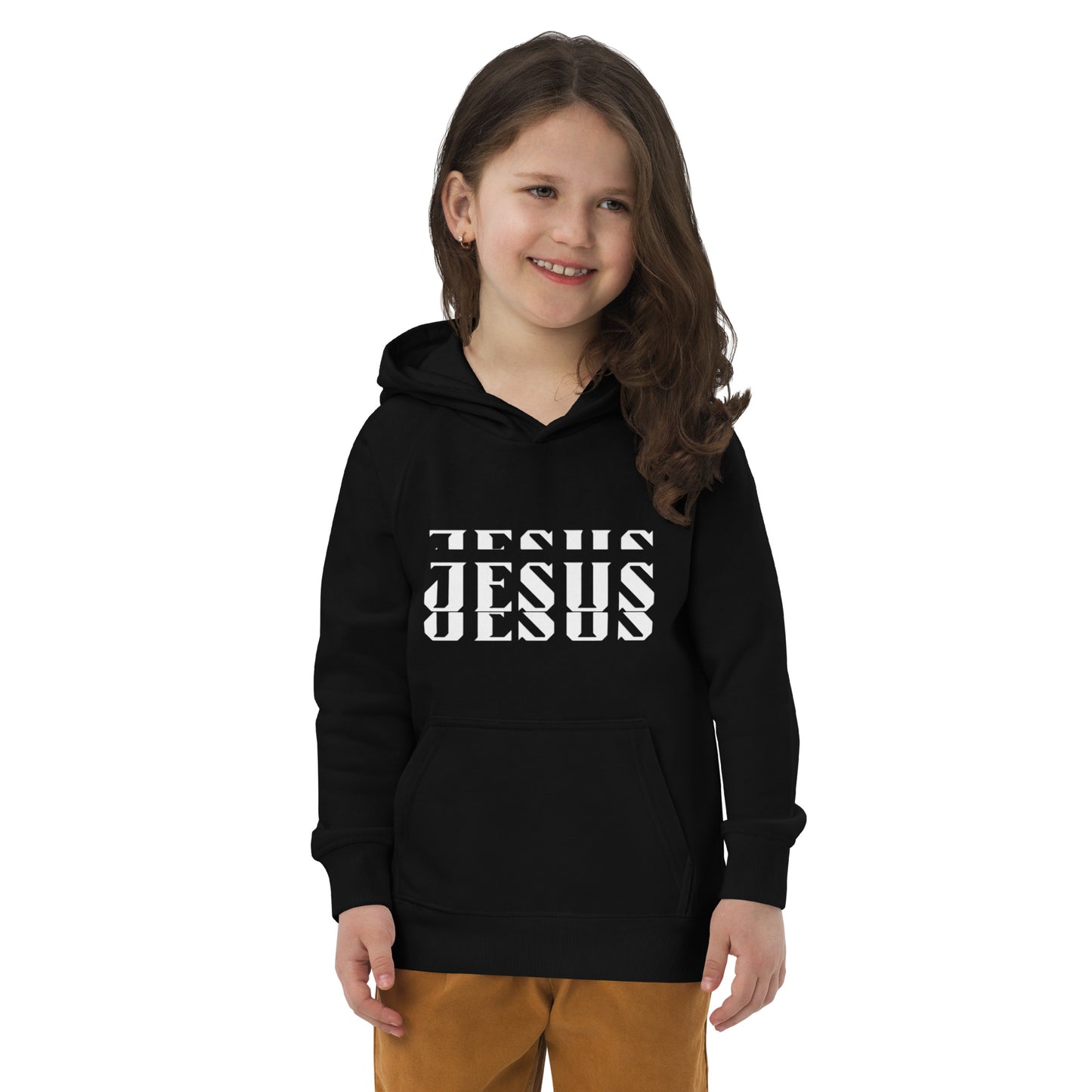 JESUS Kids eco hoodie