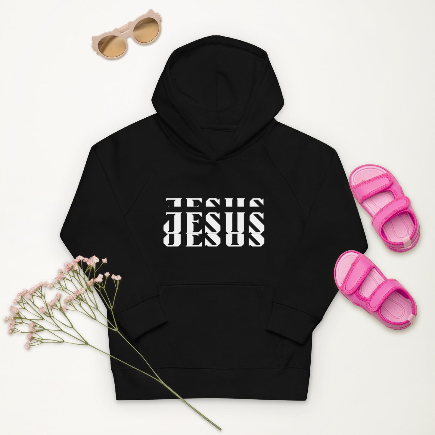 JESUS Kids eco hoodie