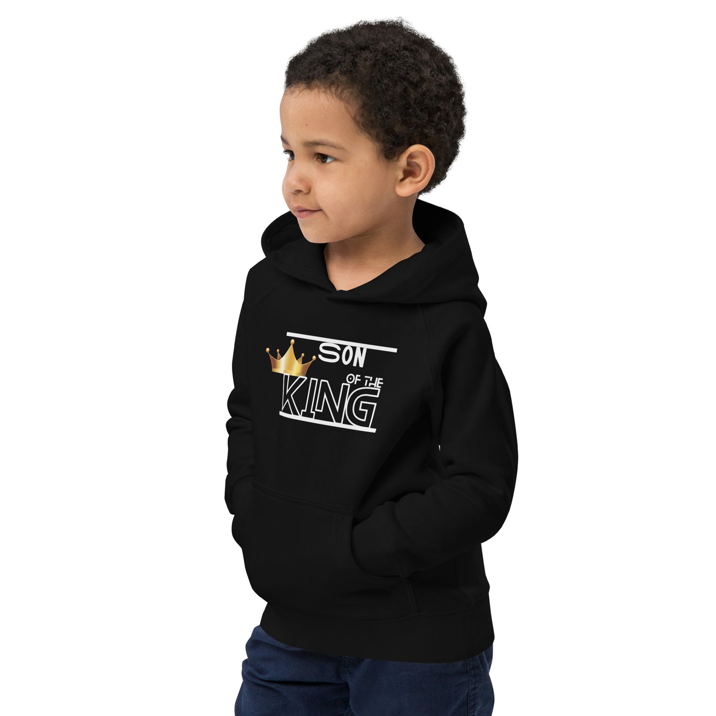 SON OF THE KING  Kids eco hoodie