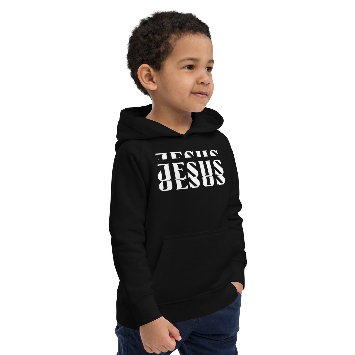 JESUS Kids eco hoodie