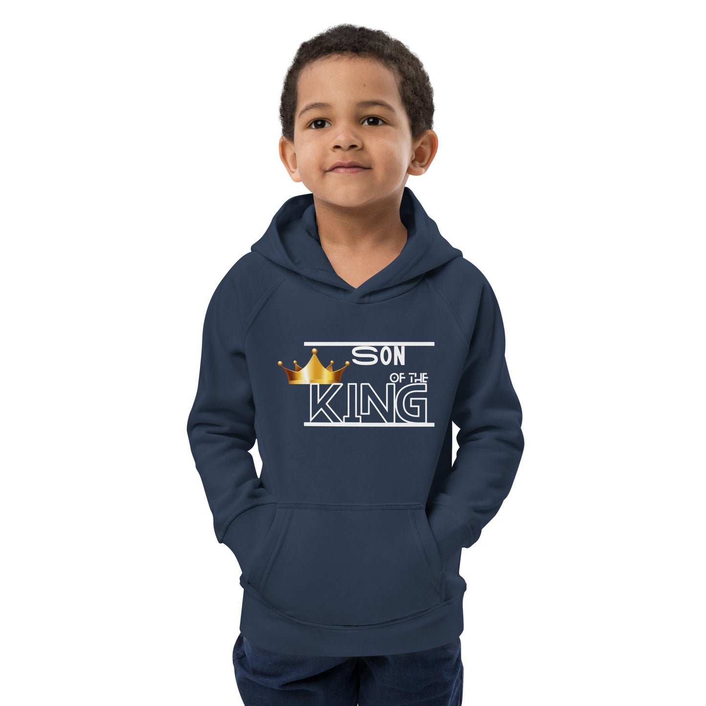 SON OF THE KING  Kids eco hoodie