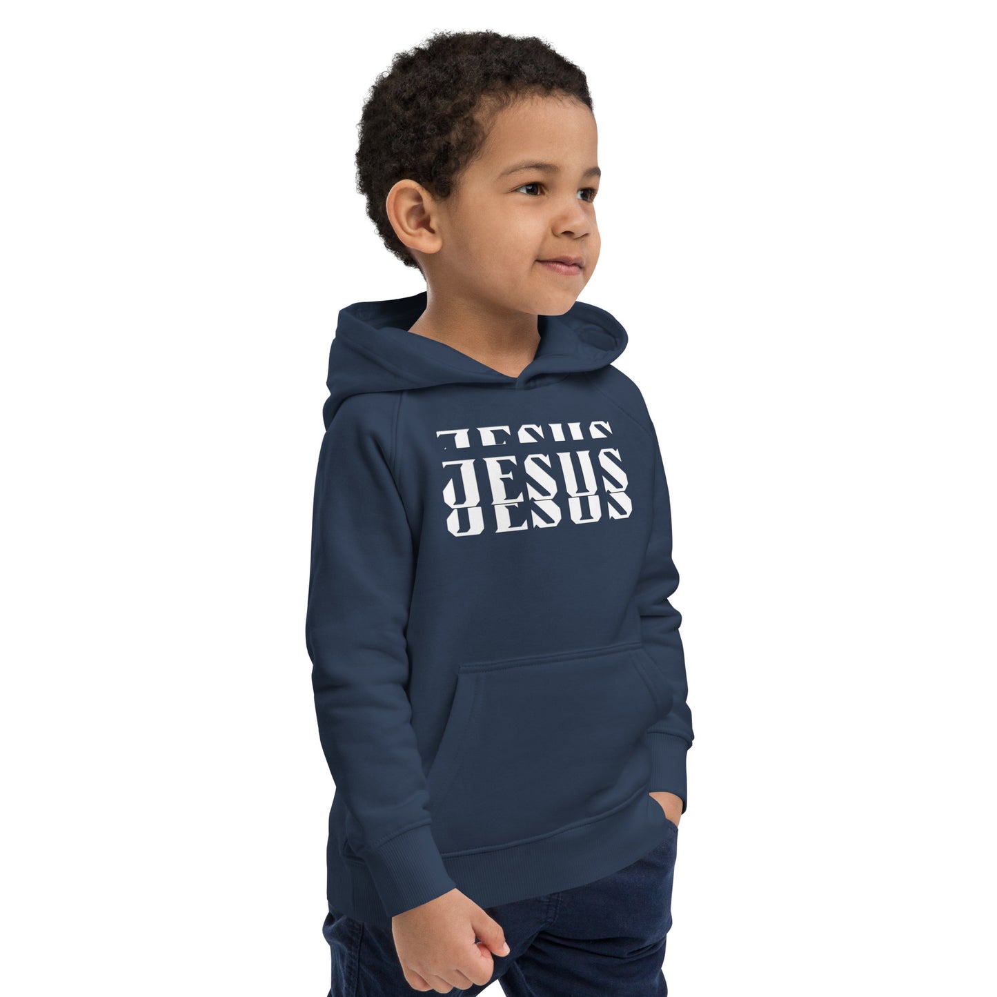 JESUS Kids eco hoodie