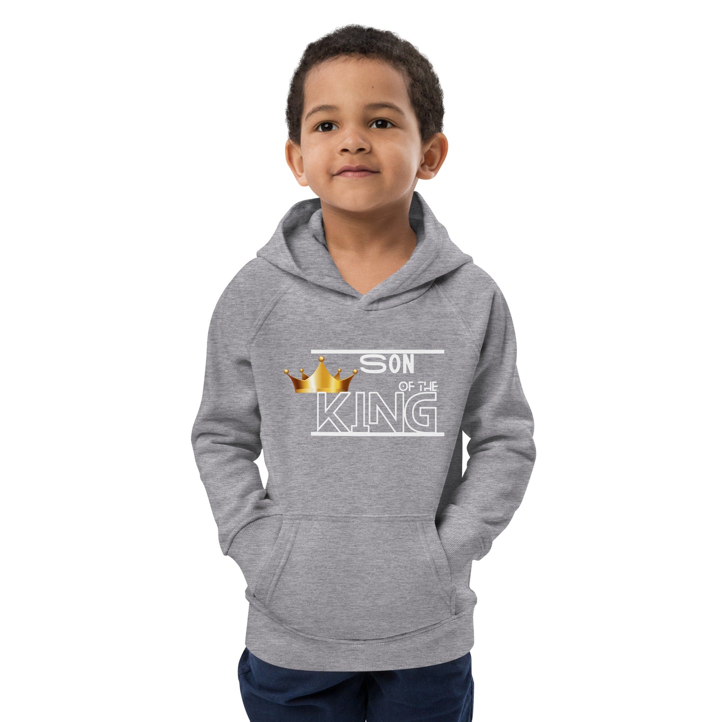 SON OF THE KING  Kids eco hoodie