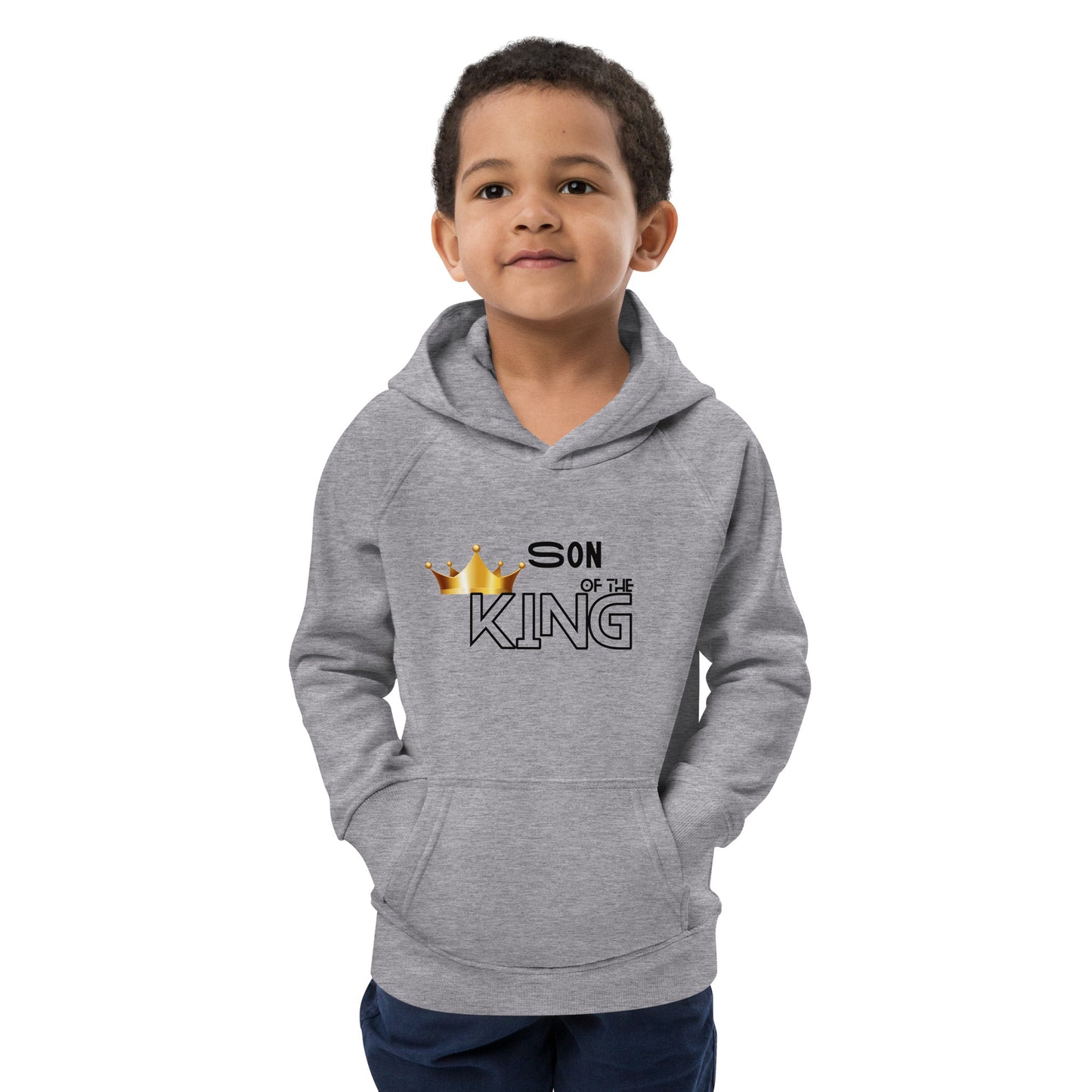 SON OF THE KING  Kids eco hoodie