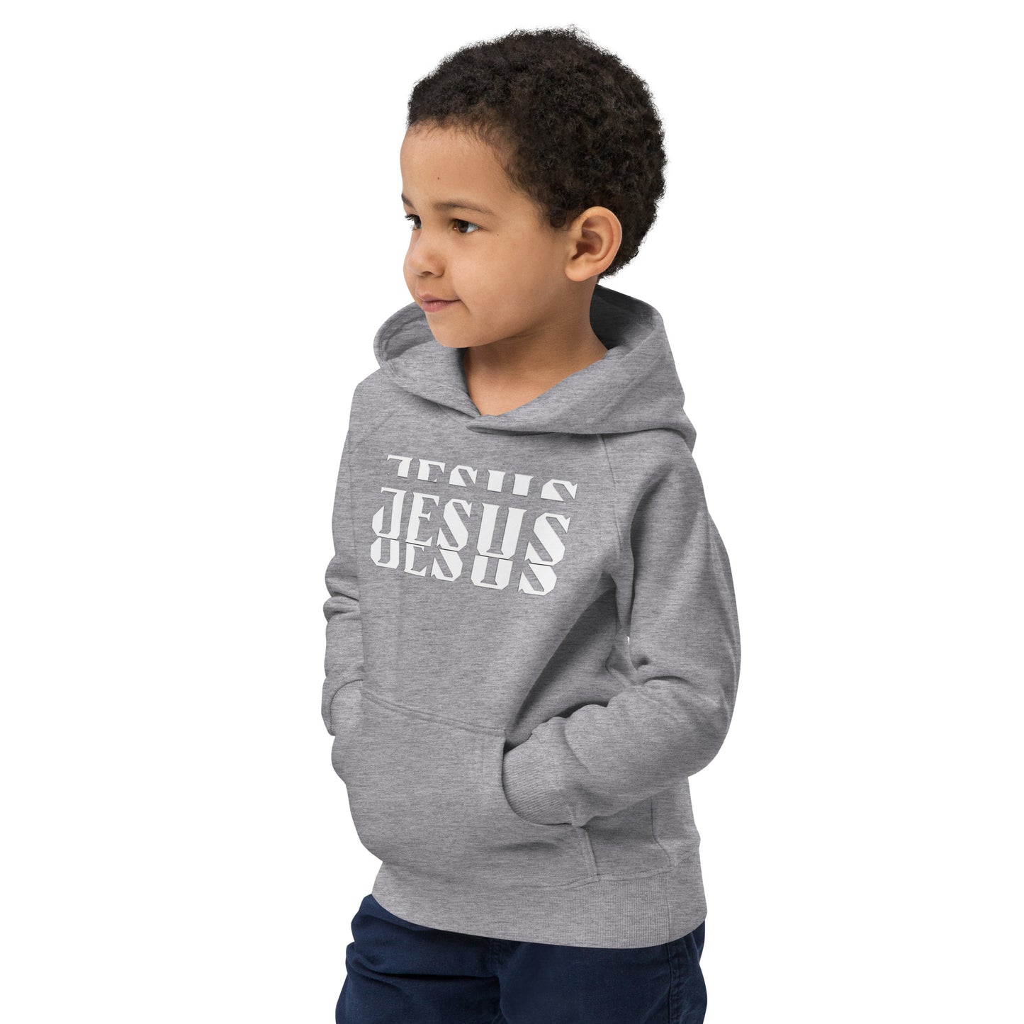 JESUS Kids eco hoodie