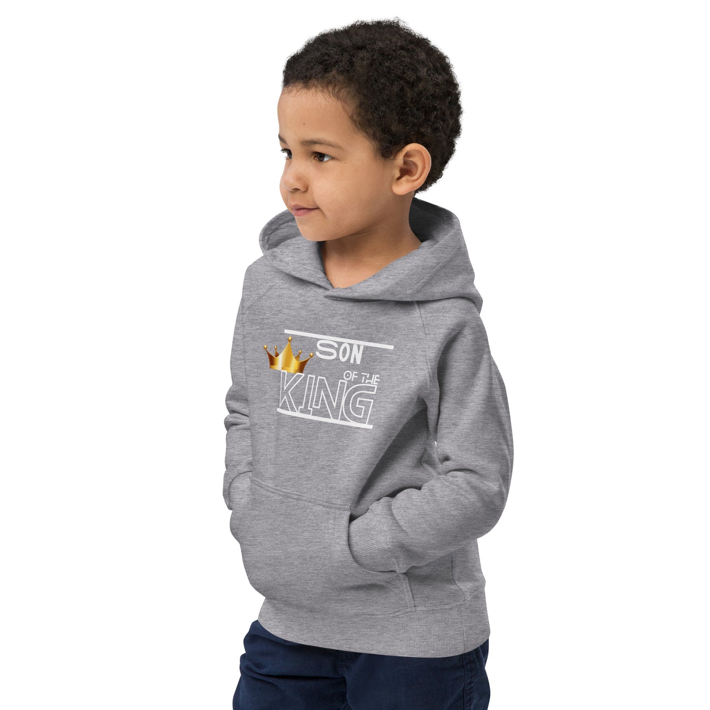 SON OF THE KING  Kids eco hoodie