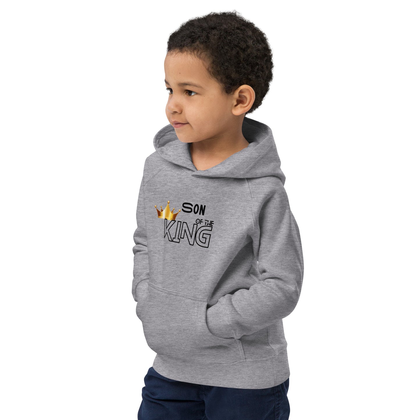 SON OF THE KING  Kids eco hoodie